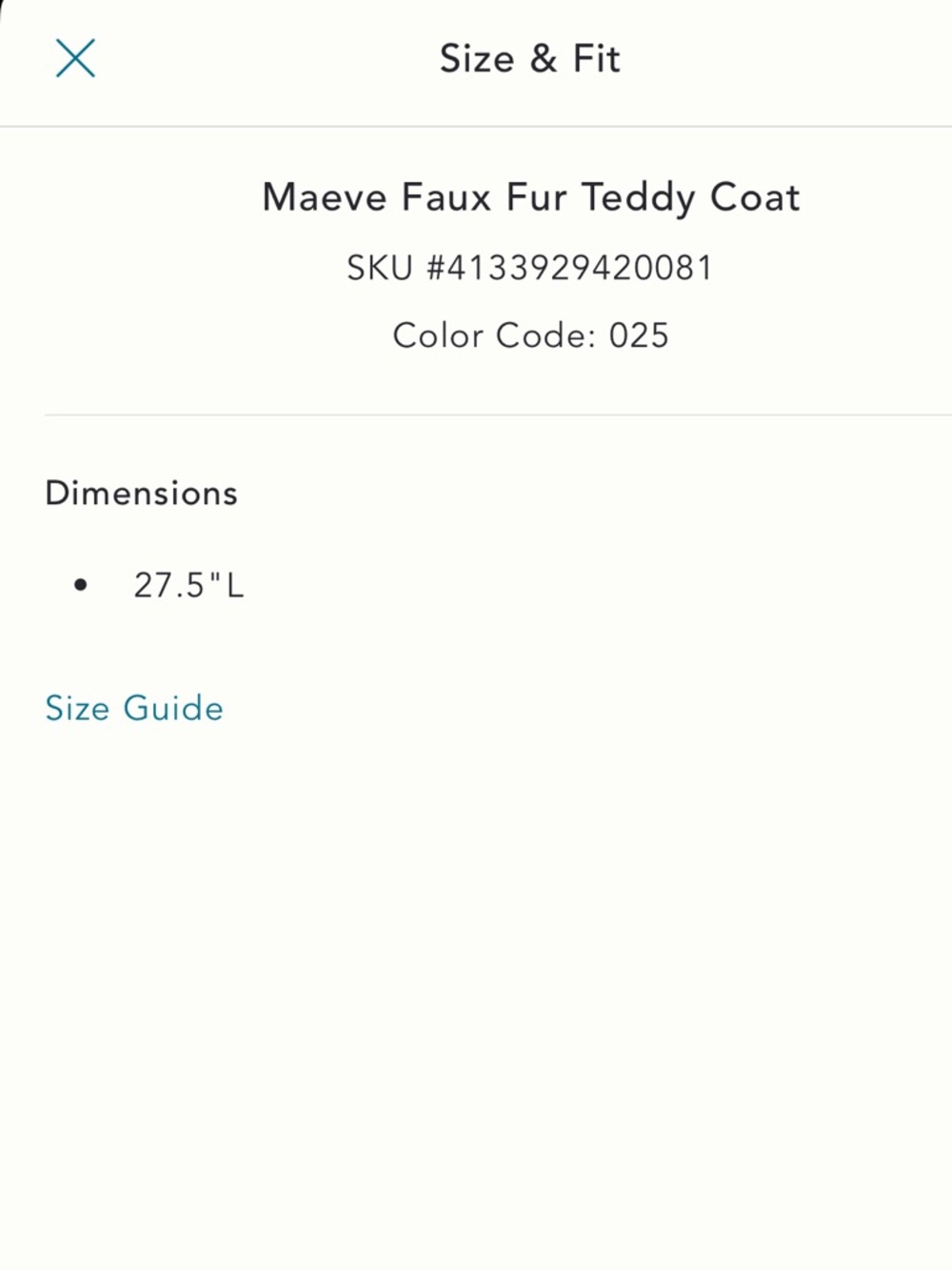 Maeve Faux Fur Teddy Coat - Picture 8 of 9